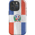 Dominican Republic Flag Faded iPhone 16 Pro Magsafe Impact Case